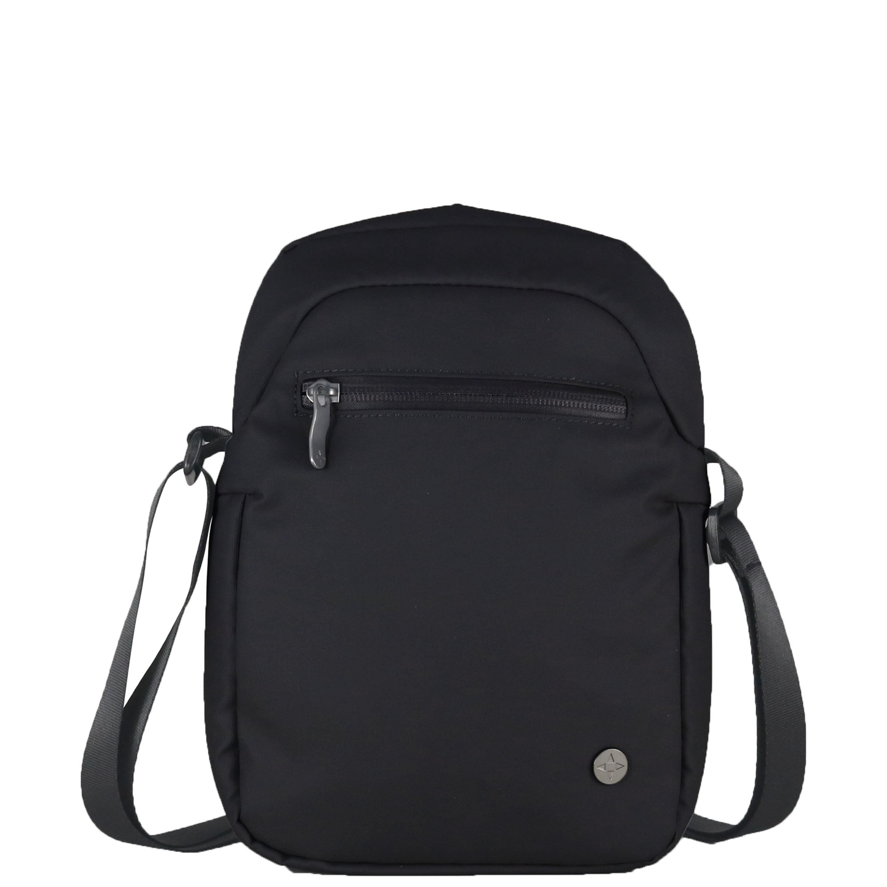 DRESDEN VERTICAL BAG WORLD TRAVELLER Black Sling Bag