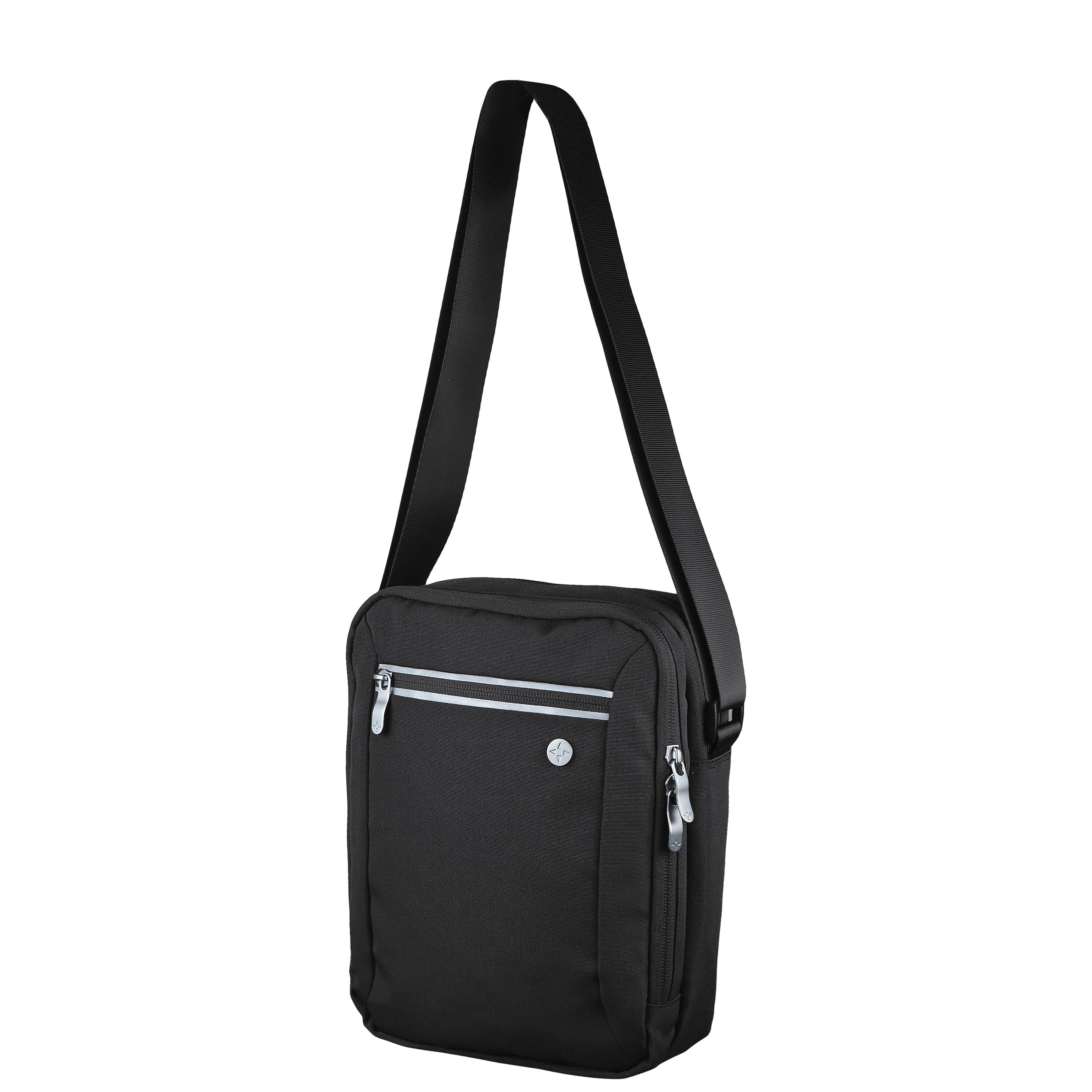 TOKYO VERTICAL WORLD TRAVELLER Black Sling Bag