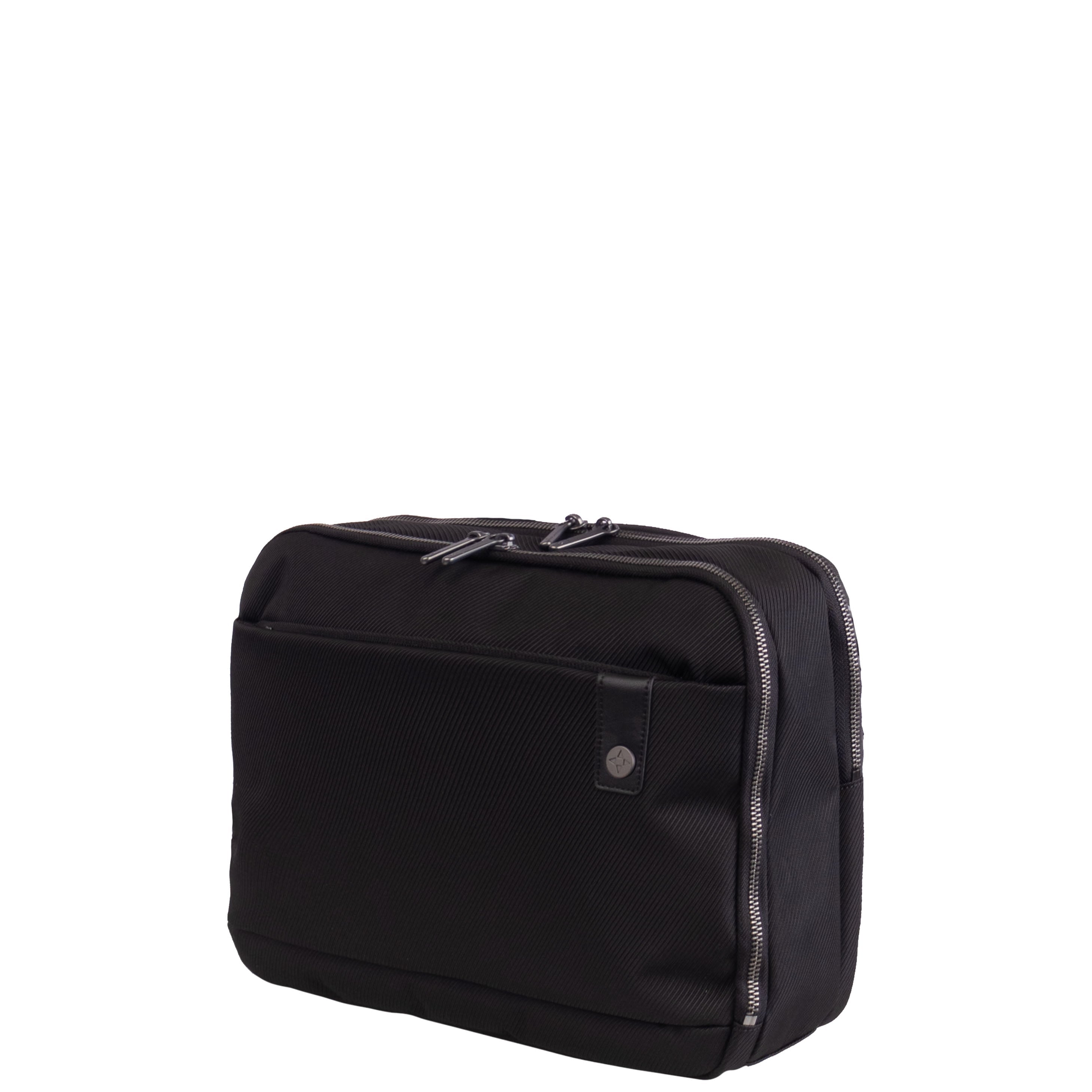 FRANKFURT MESSENGER BAG WORLD TRAVELLER Black Sling Bag