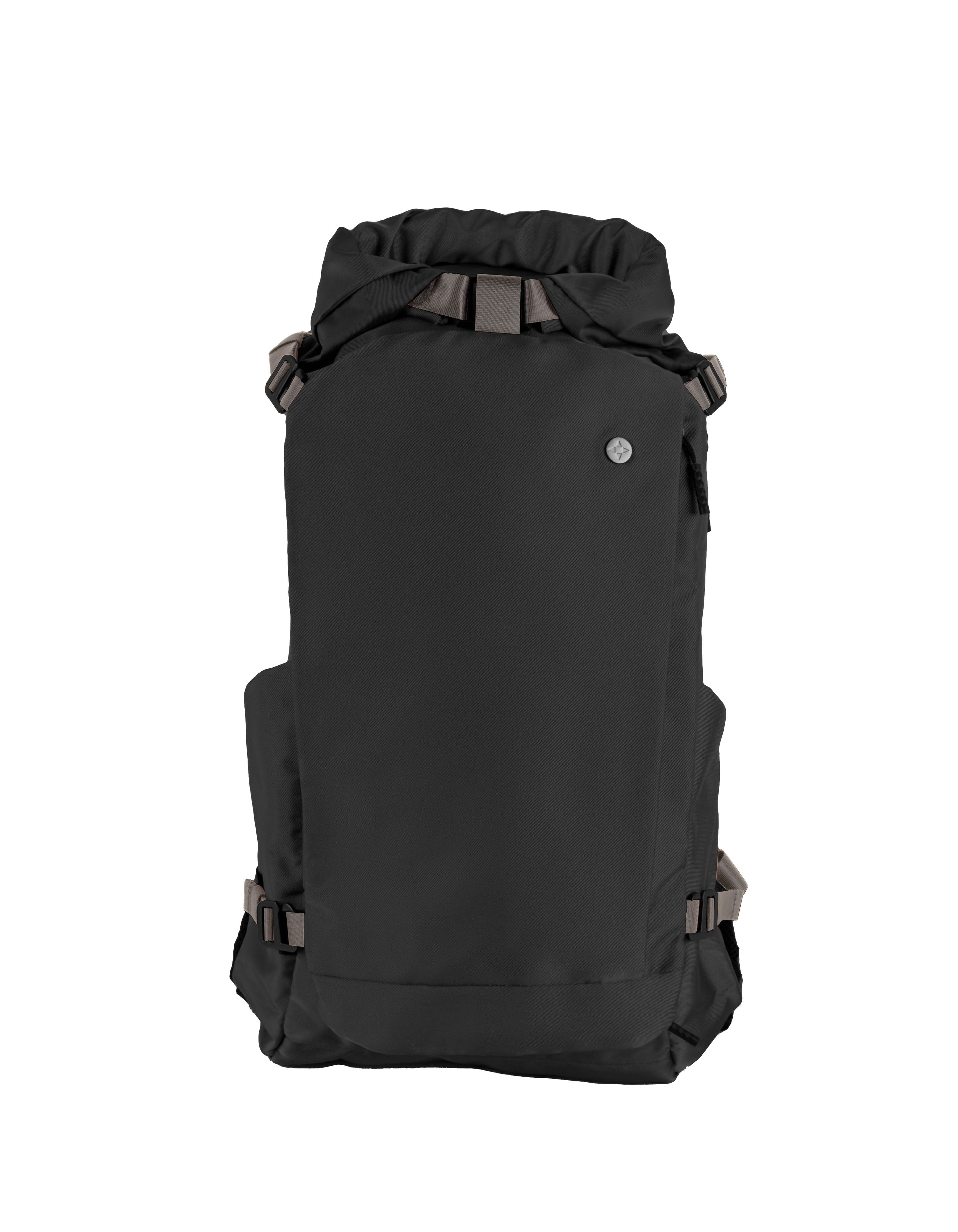 BERGEN 2-WAY BACKPACK WORLD TRAVELLER Black Backpack