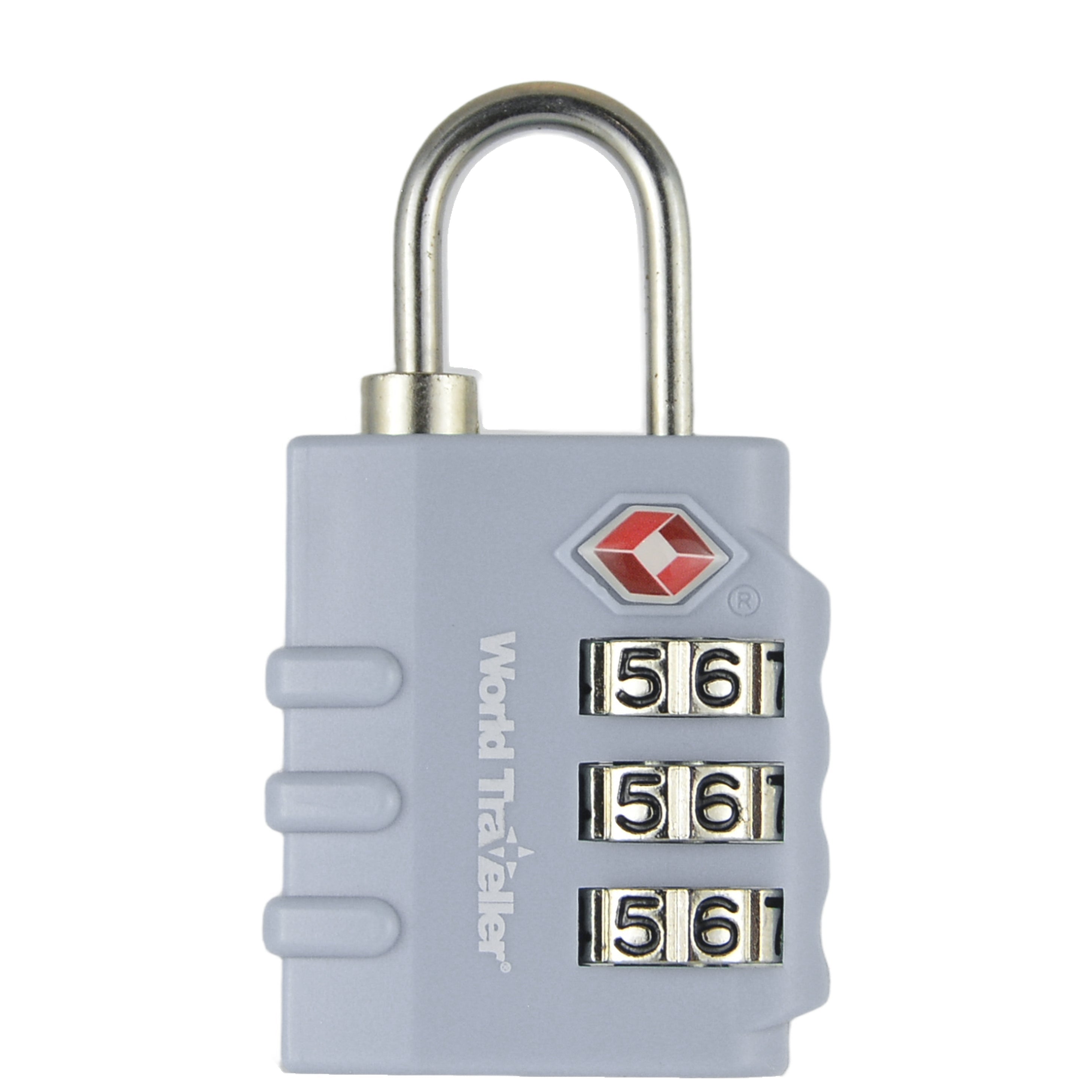 3-DIAL TSA LOCK WORLD TRAVELLER Blue TSA Lock