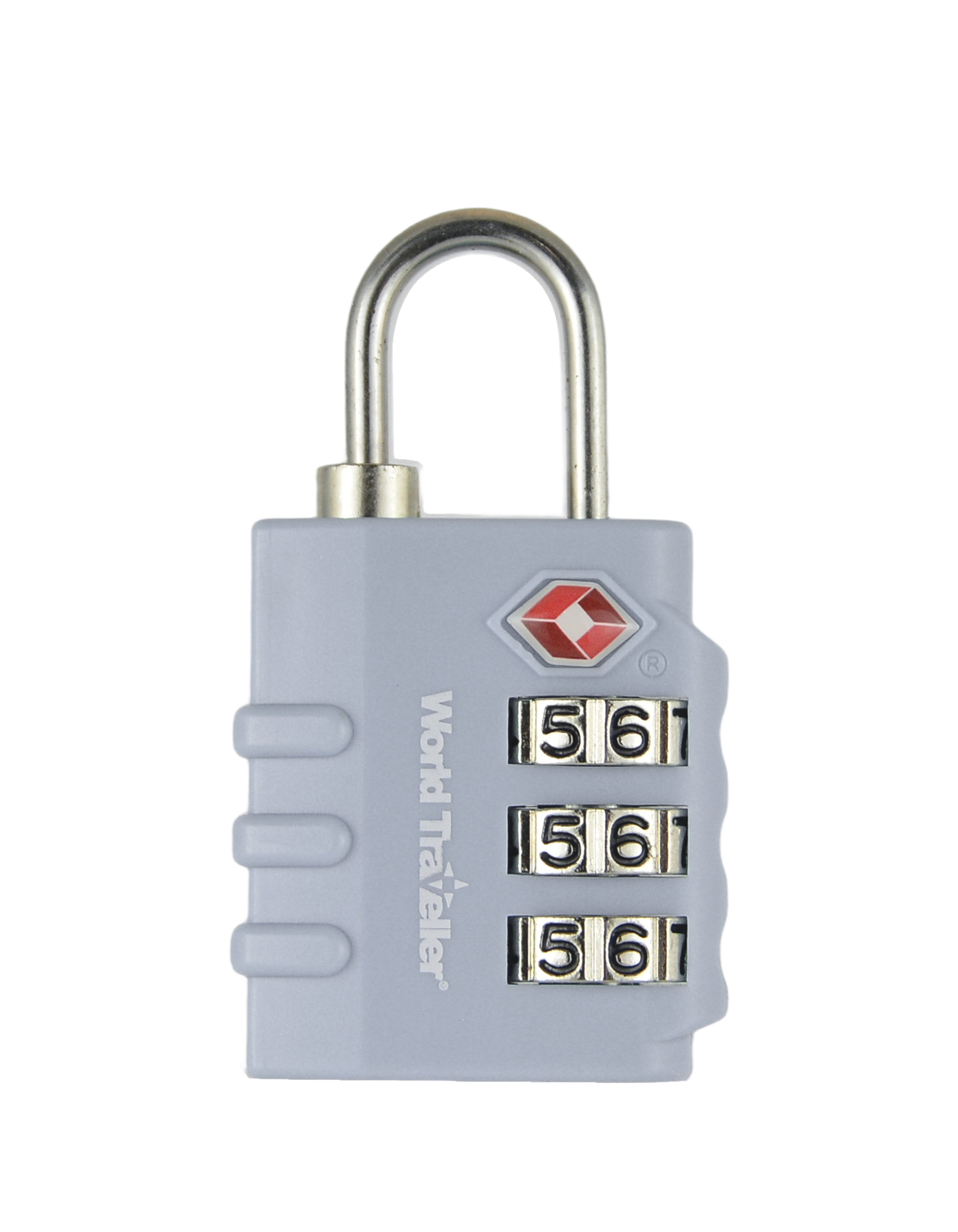 3-DIAL TSA LOCK WORLD TRAVELLER Blue TSA Lock