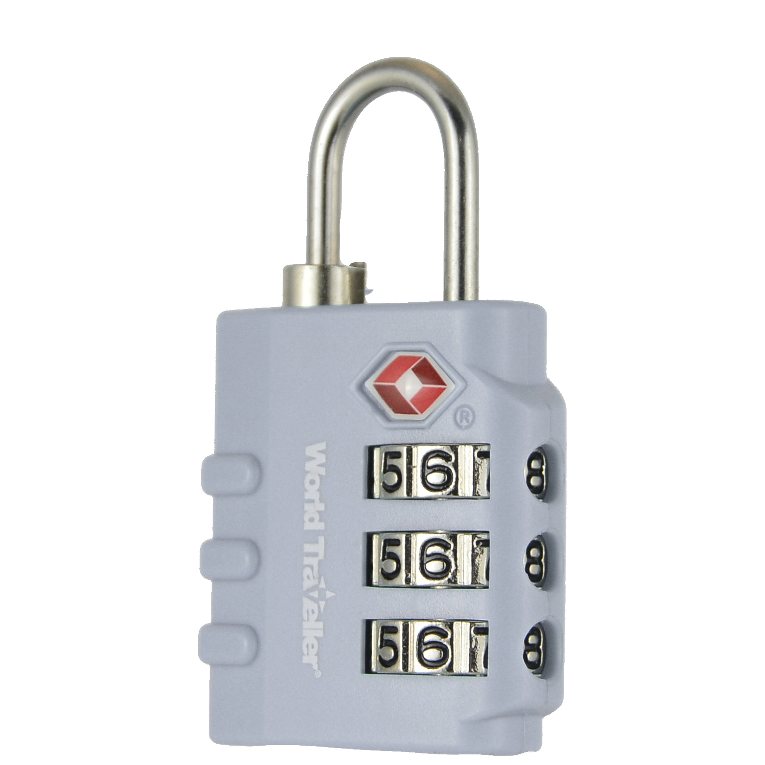 3-DIAL TSA LOCK WORLD TRAVELLER
