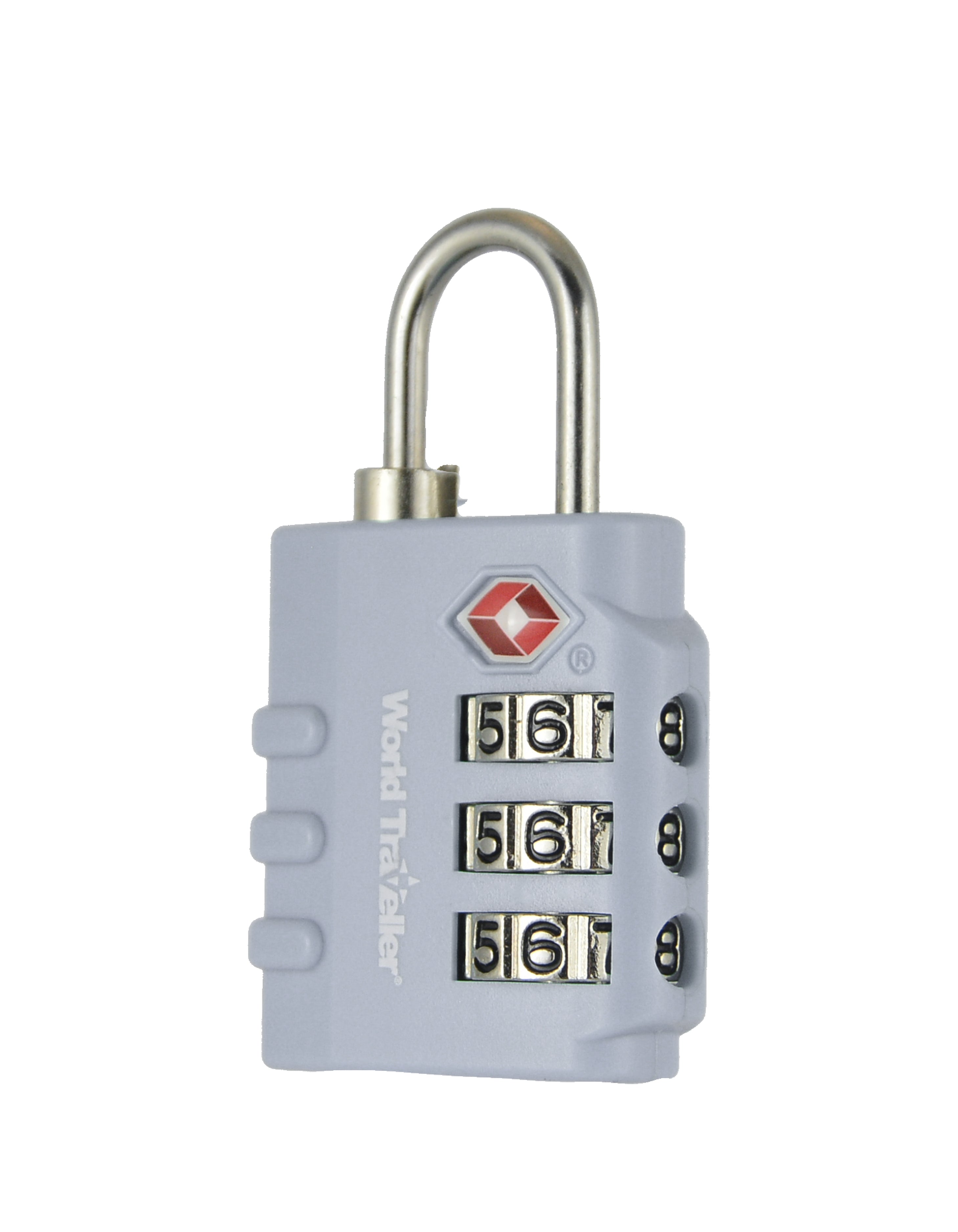 3-DIAL TSA LOCK WORLD TRAVELLER