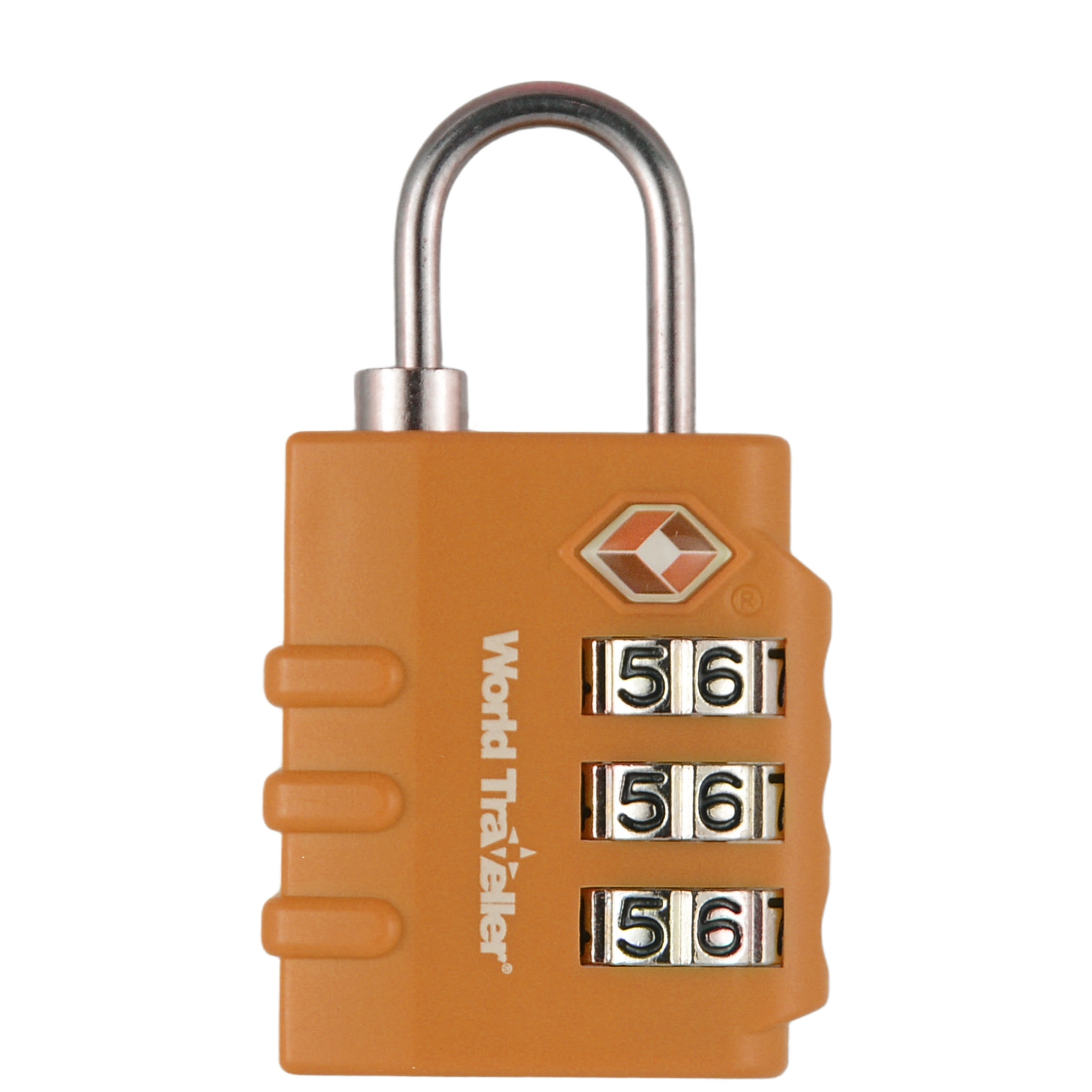 3-DIAL TSA LOCK WORLD TRAVELLER Golden Honey TSA Lock