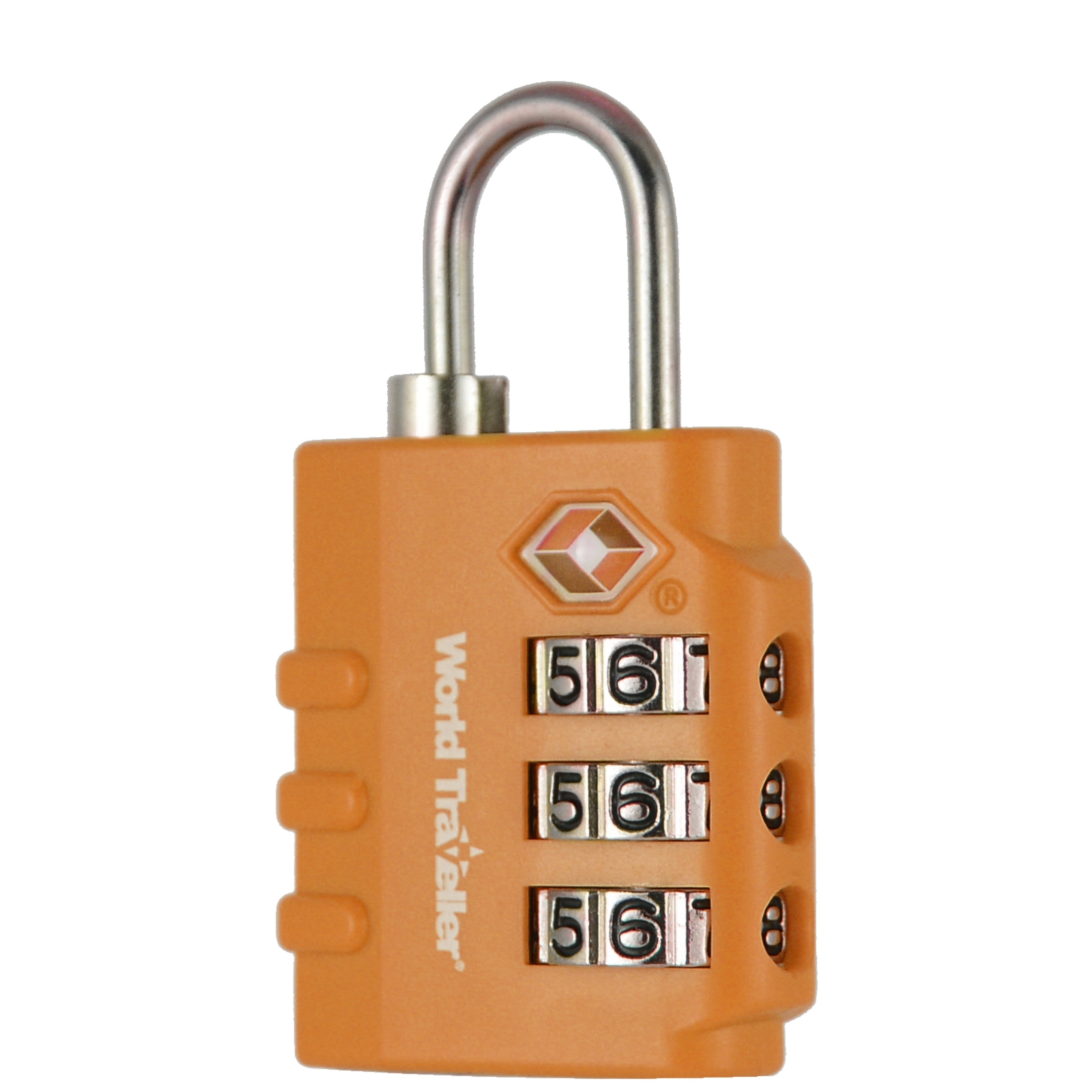 3-DIAL TSA LOCK WORLD TRAVELLER