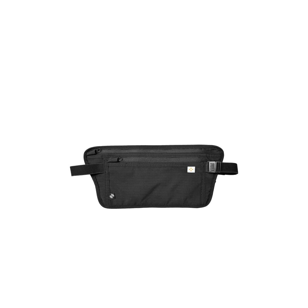 RFID WAIST STASH WORLD TRAVELLER Black Waist Stash