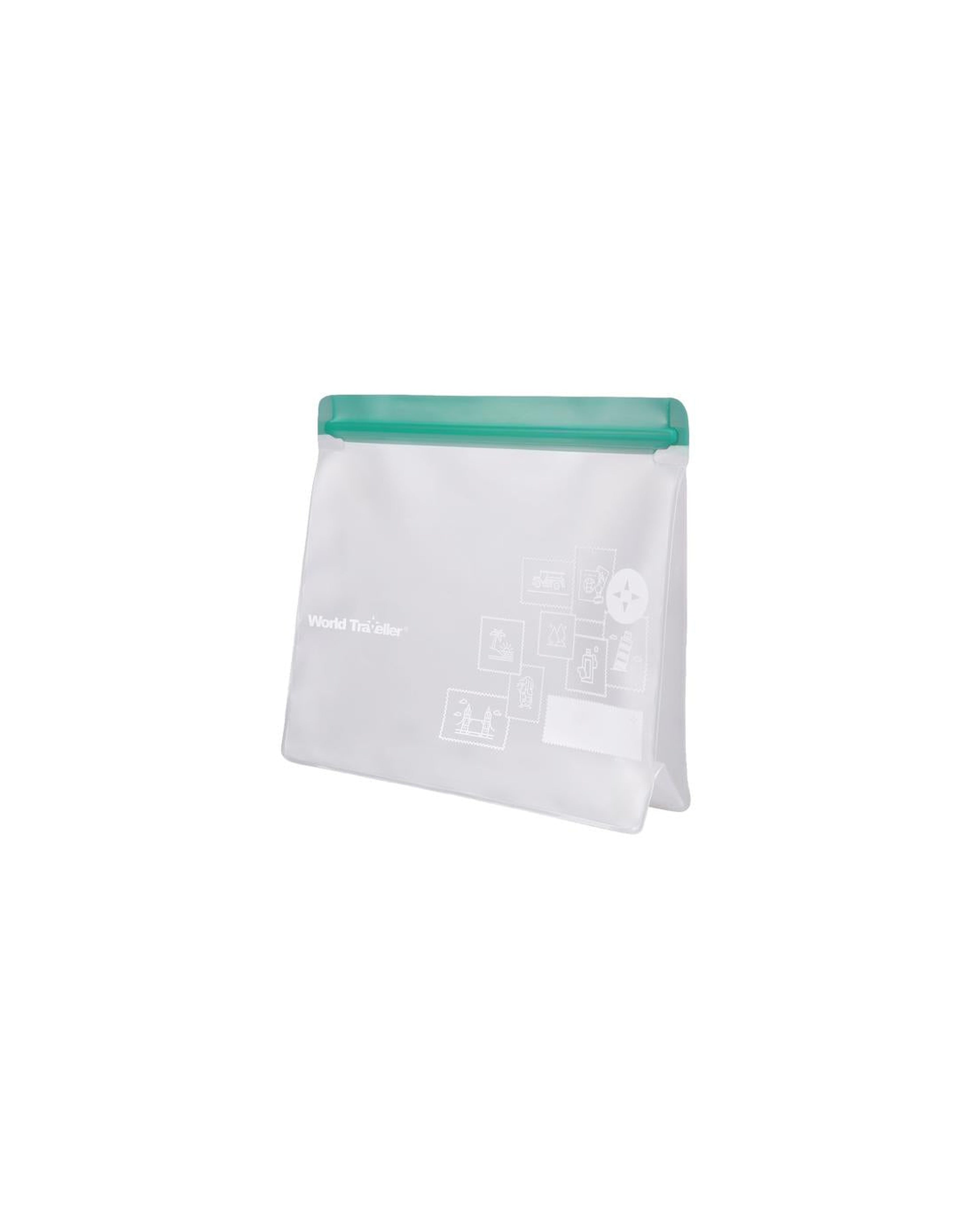 WORLD TRAVELLER RESEALABLE POUCH SET ORGANIZER/PACKING CUBES GWP