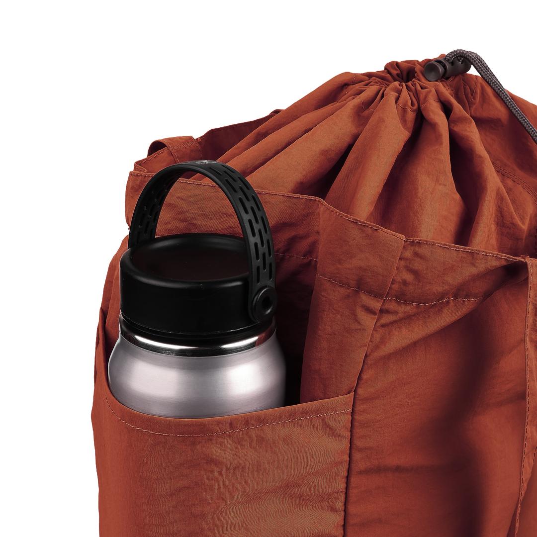 WORLD TRAVELLER Pocket Tote Bag
