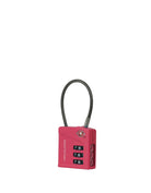 MAGNIFIED DIAL CABLE TSA LOCK WORLD TRAVELLER Pink TSA Lock