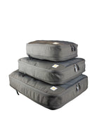 3-PCS COMPRESSIBLE PACKING CUBE SET WORLD TRAVELLER