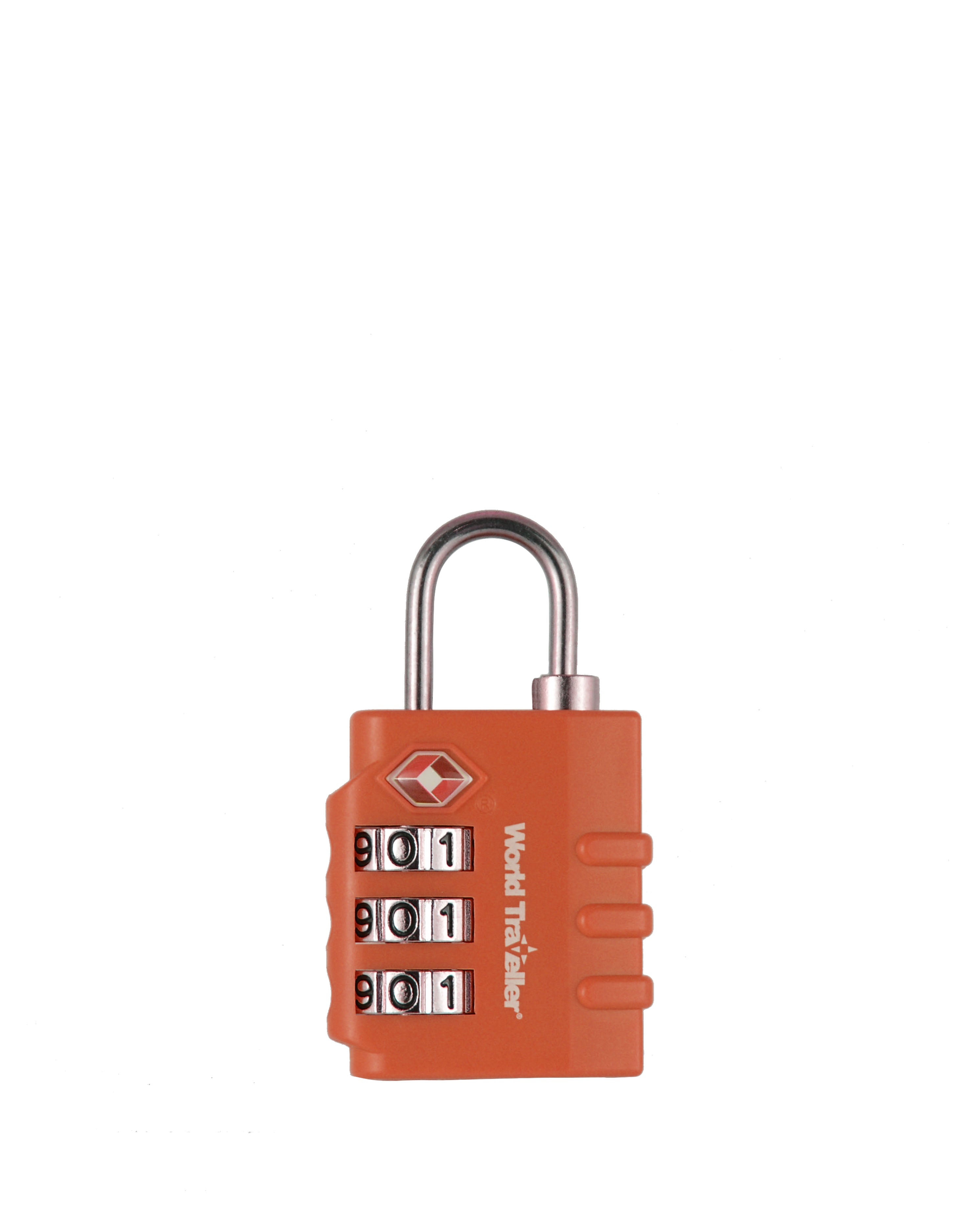 3-DIAL TSA LOCK WORLD TRAVELLER