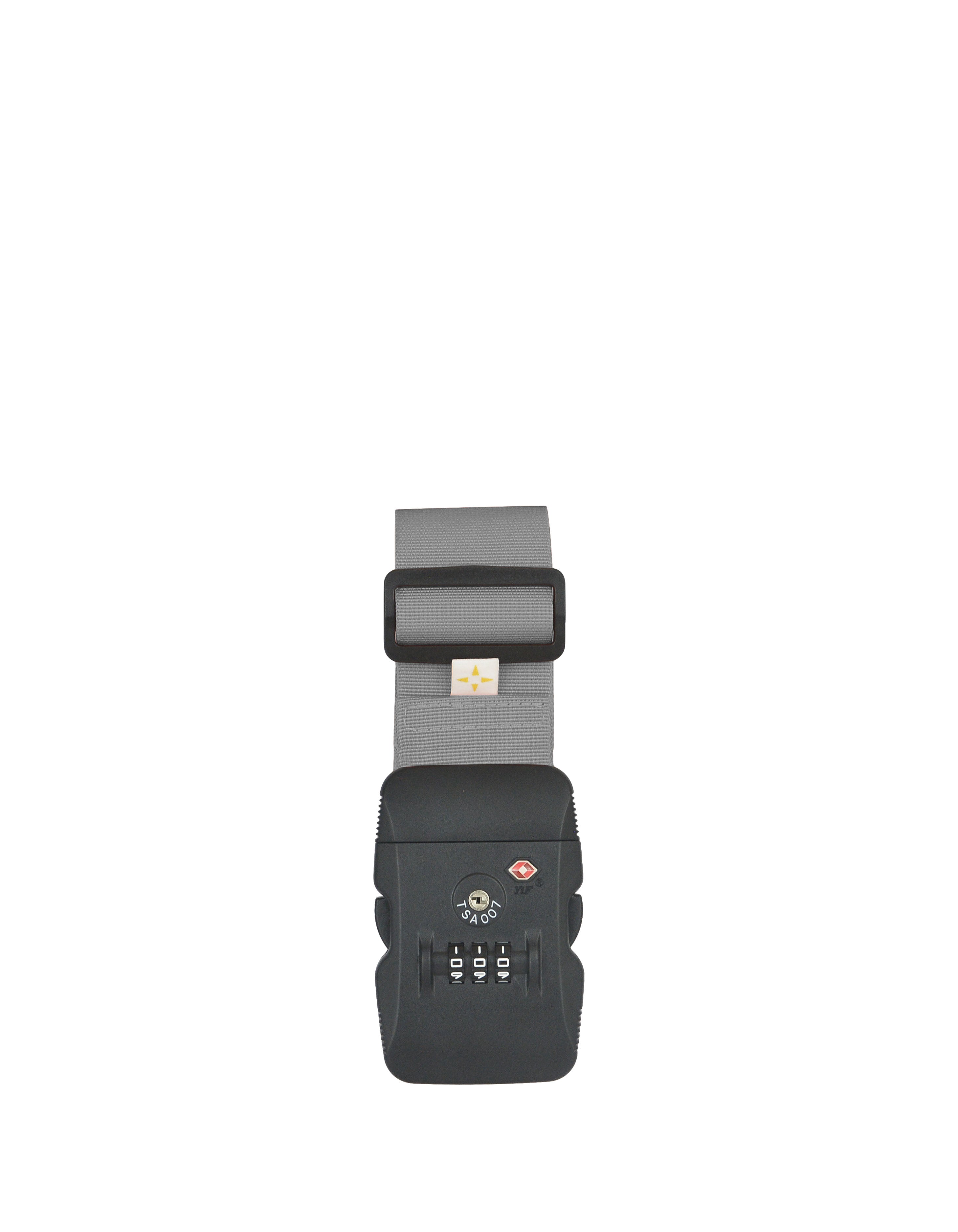 TSA LUGGAGE STRAP WORLD TRAVELLER Grey Luggage Strap