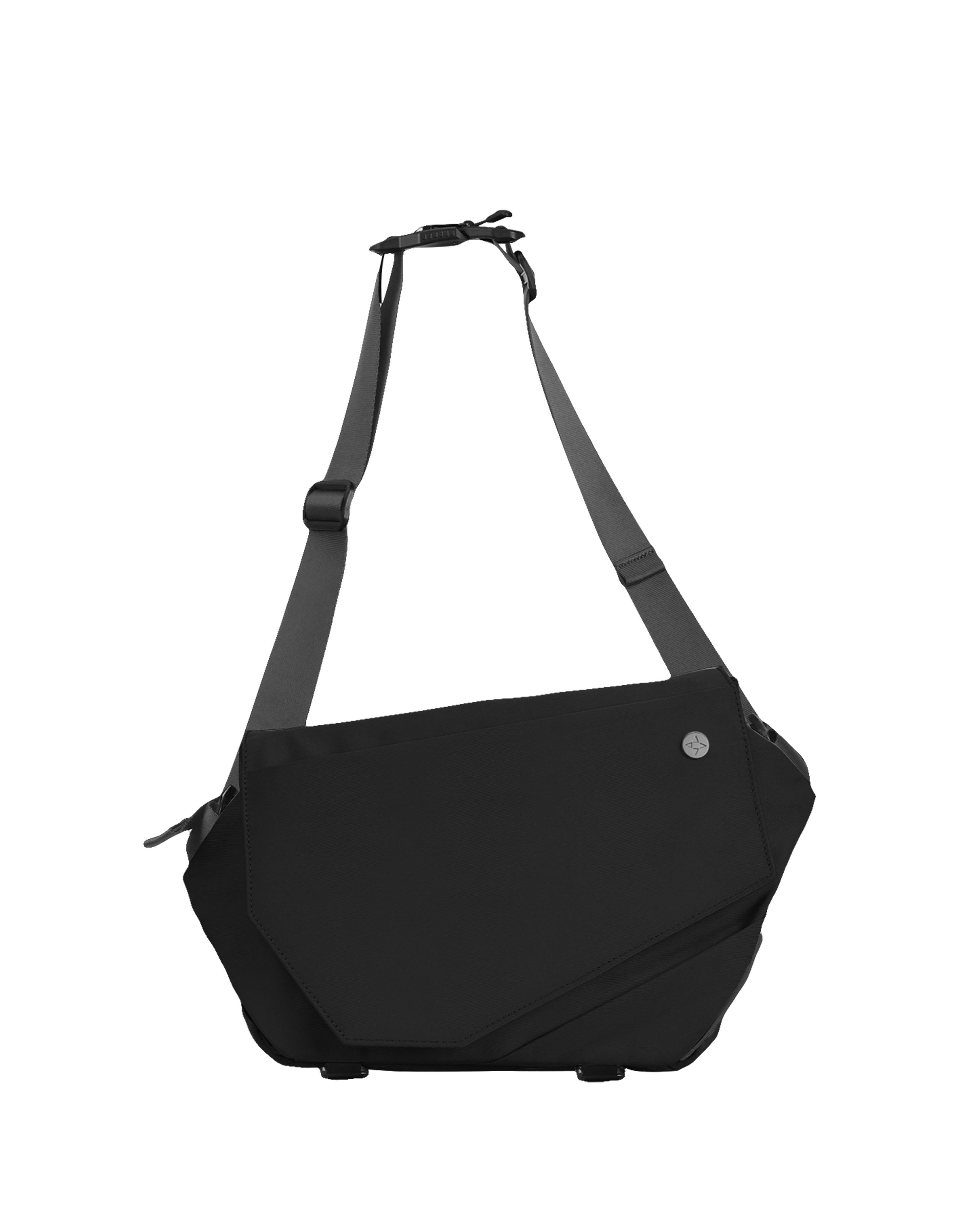 BERGEN MESSENGER BAG WORLD TRAVELLER Black Sling Bag