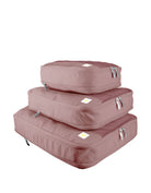 3-PCS COMPRESSIBLE PACKING CUBE SET WORLD TRAVELLER