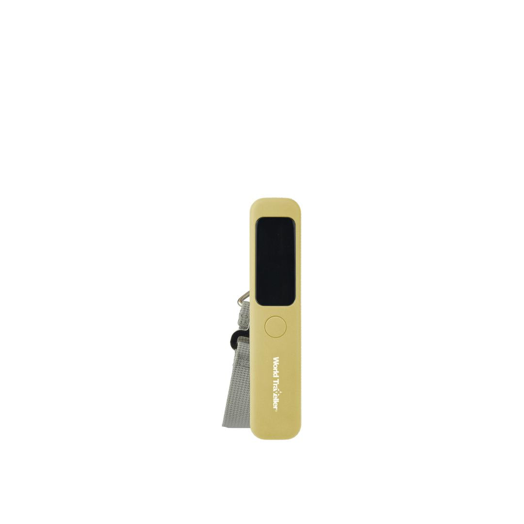 DIGITAL WEIGHING SCALE World Traveller Yellow OS