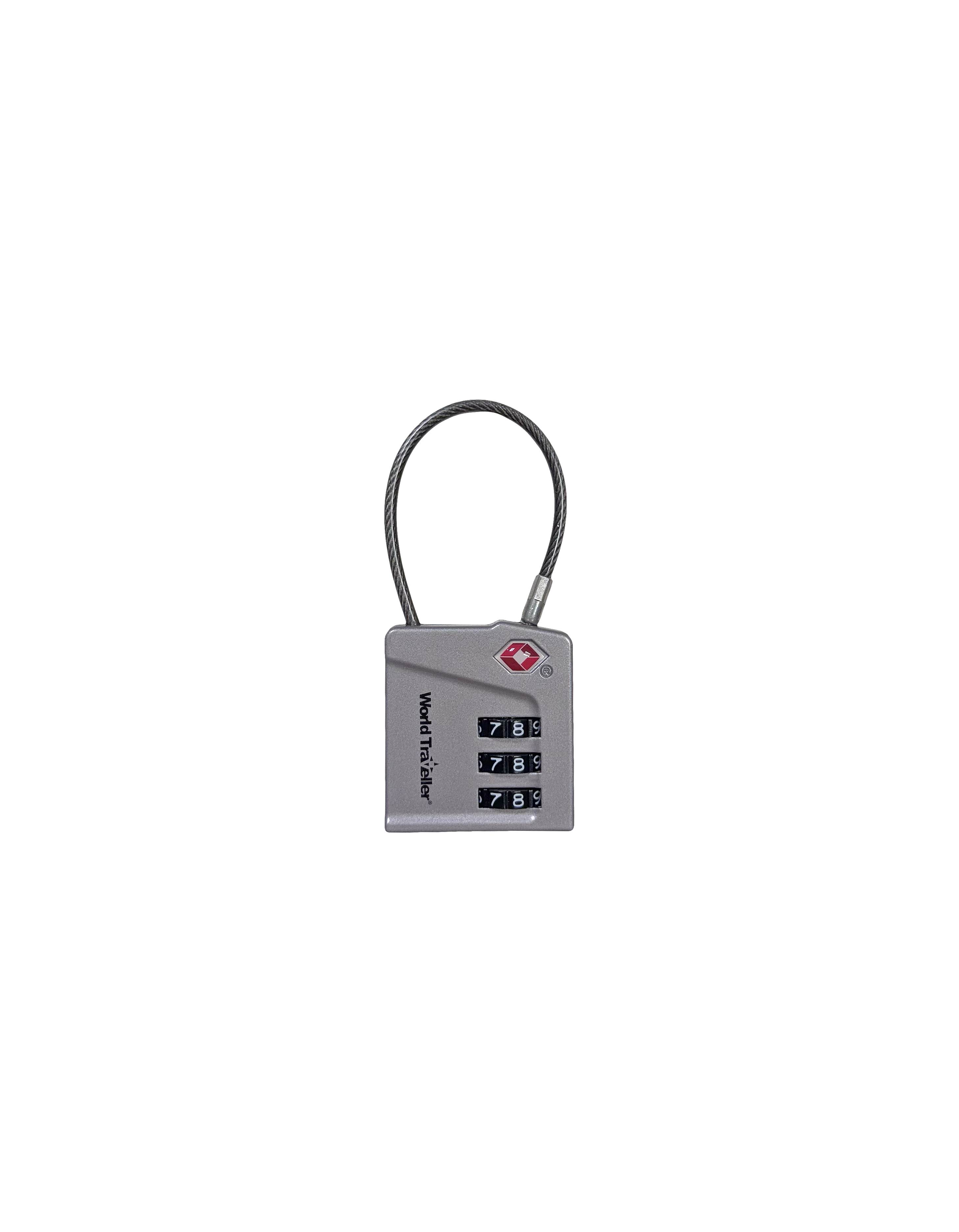 WORLD TRAVELLER DIAL CABLE TSA LOCK