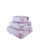 WORLD TRAVELLER 3PC COMP PCKNG CUBE SET ORGANIZER/PACKING CUBES